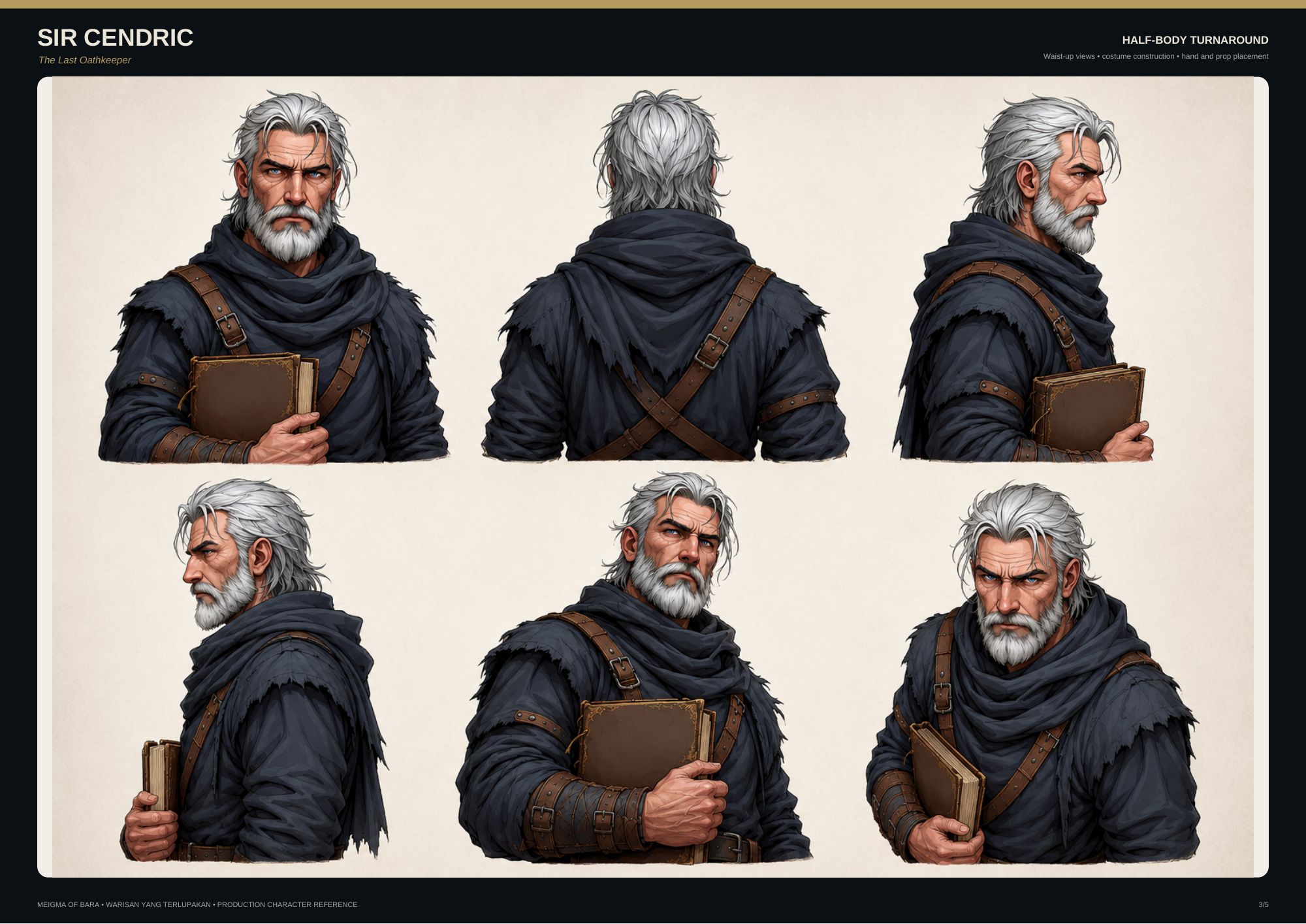 Sir Cendric character sheet page 3